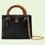 Gucci Diana mini GG crystal tote bag 707449 FABCP 1161