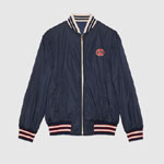 Gucci Reversible Nylon Canvas Jacket 770283 ZAPA0 4348