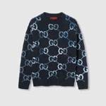 Gucci Wool Sweater With GG Intarsia 770509 XKDSJ 4735