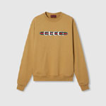 Gucci Cotton Jersey Sweatshirt In Camel 784413 XJGKR 8011