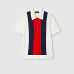 Gucci Cotton Blend Terry Knit Polo Shirt 784652 XKD10 9098