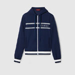 Gucci Technical Jersey Hooded Sweatshirt 787939 XJGJ5 1010