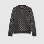 Gucci Wool Jacquard Sweater With GG Shadow 794503 XKEAP 1150