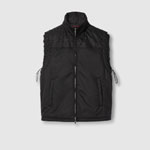 Gucci GG Heavy Nylon Gilet In Black 794831 ZARAM 1000