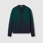 Gucci GG Degrade Wool Jacquard Cardigan 795012 XKD42 3529