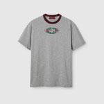 Gucci Cotton Jersey T-shirt In Grey 795957 XJGQ6 1230