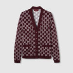 Gucci Reversible GG Wool Jacquard Cardigan 798157 XKD8T 6419