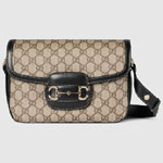 Gucci Horsebit 1955 Small Shoulder Bag Fabric 815178 FAD6L 9741