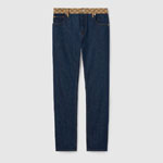 Gucci Tapered Denim Pant In Dark Blue 819255 XDC8F 4759