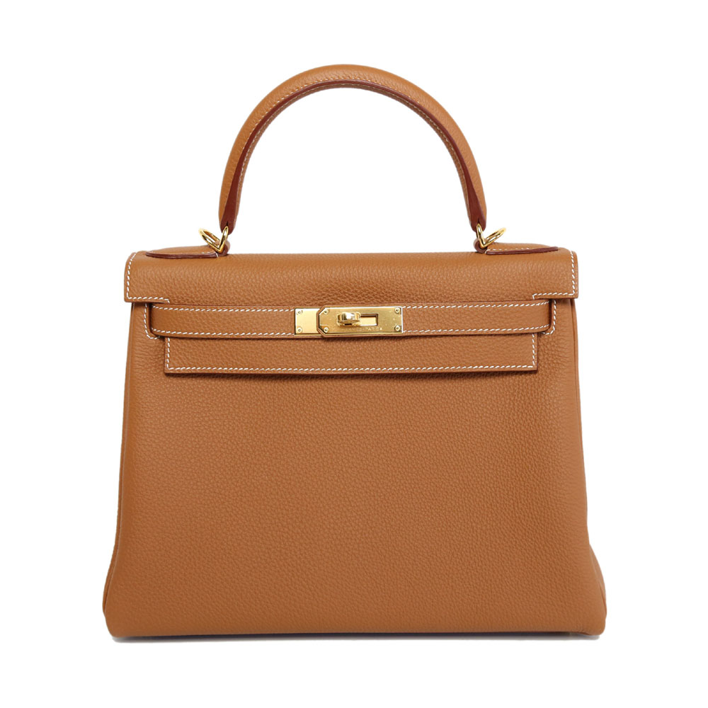 Hermes Kelly Gold 28cm Togo Gold H0276303K37: Image 1