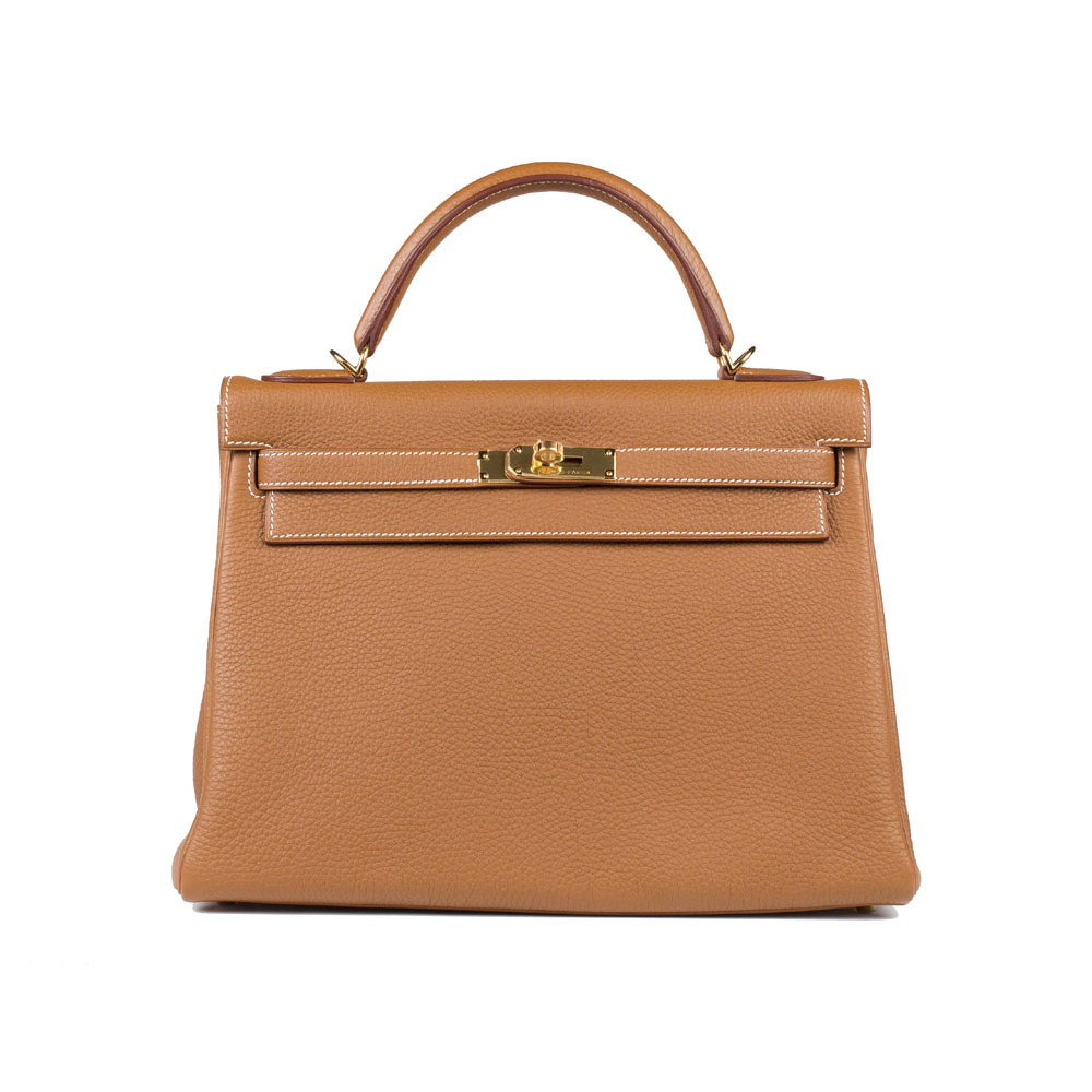 Hermes Kelly Bag Gold 32cm Togo gold H027631CK37: Image 1