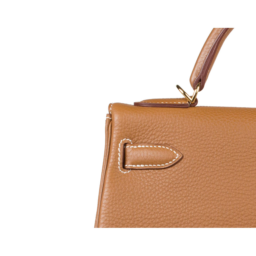 Hermes Kelly Bag Gold 32cm Togo gold H027631CK37: Image 3