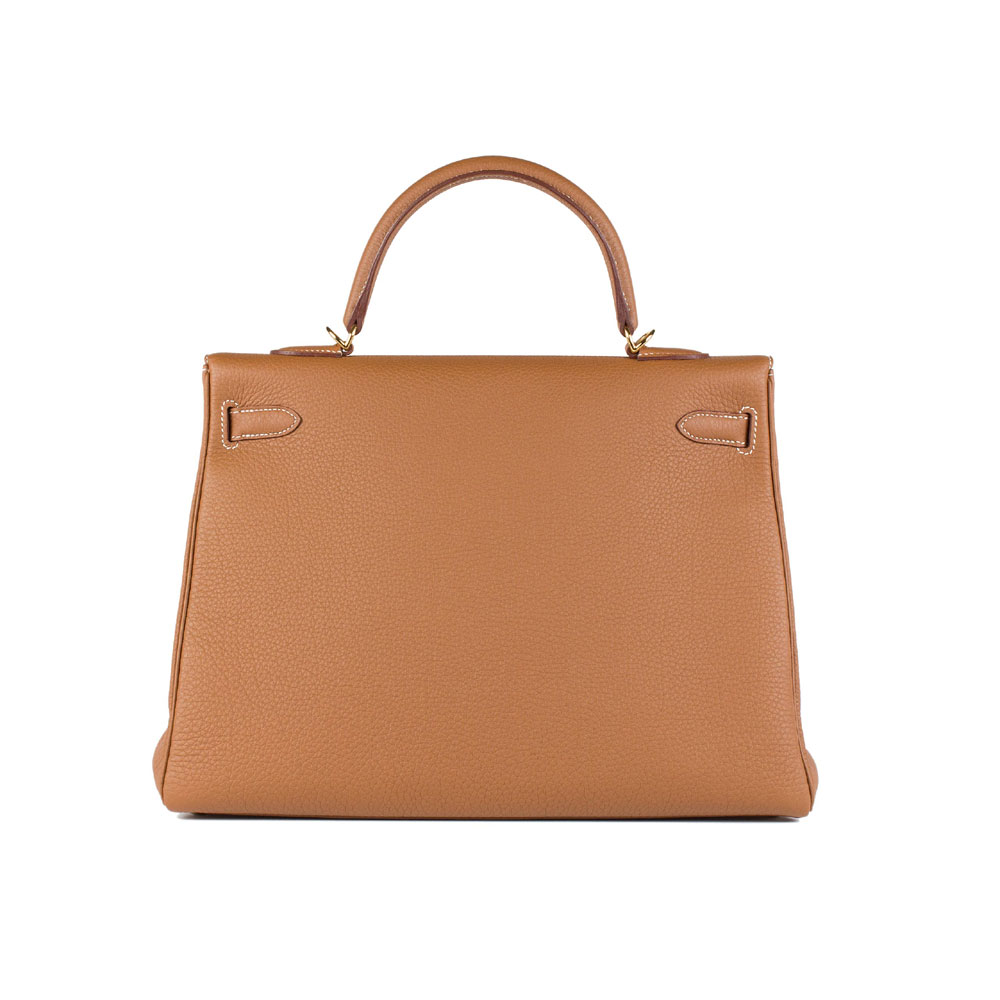 Hermes Kelly Bag Gold 35cm Togo Gold H027631CP37: Image 2