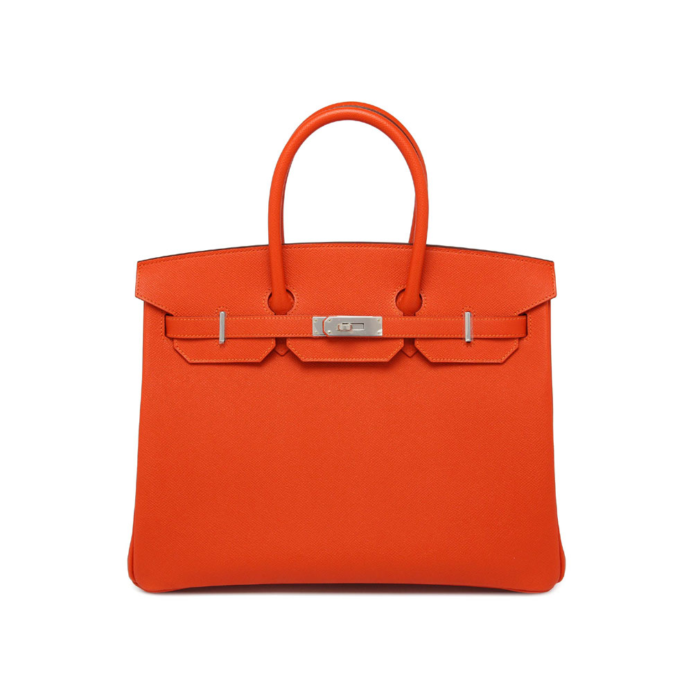 Hermes Birkin Feu 35cm Epsom Palladium H027768CK33: Image 1