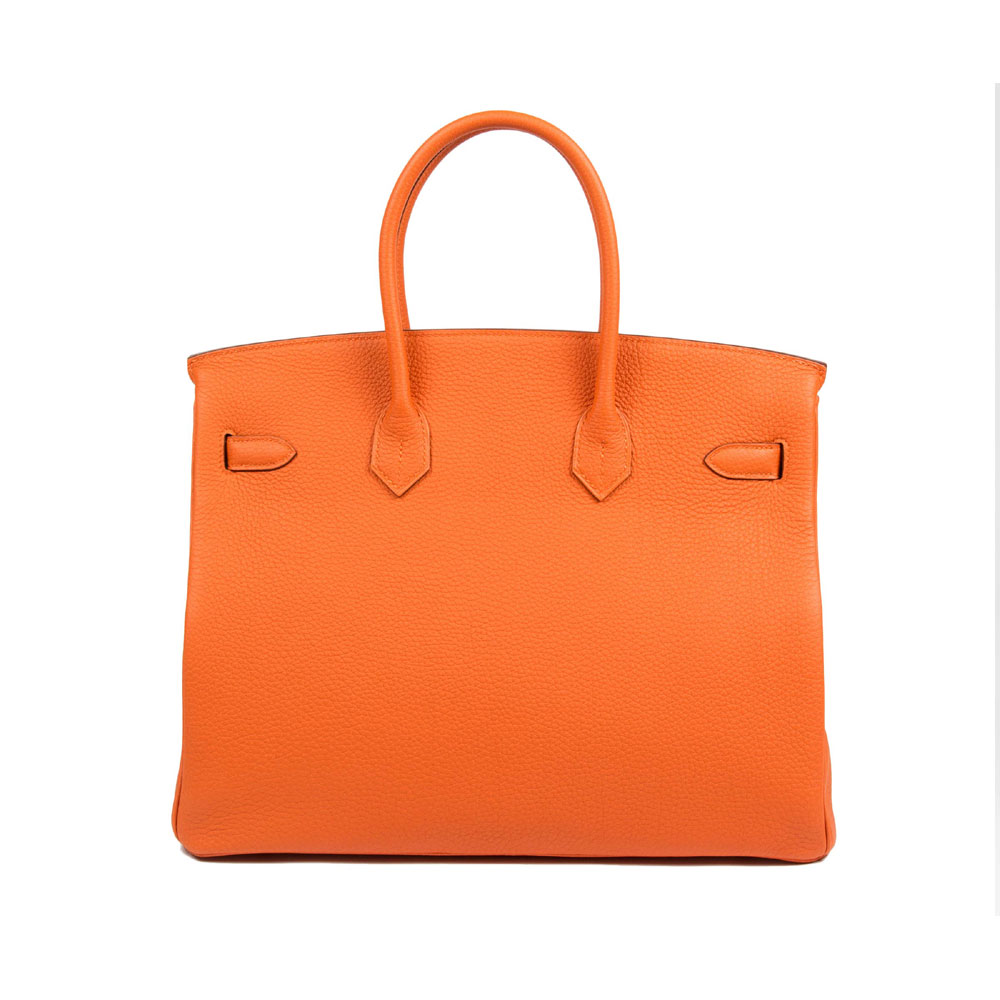 Hermes Birkin Orange 35cm Togo Palladium H027768CKT3: Image 2