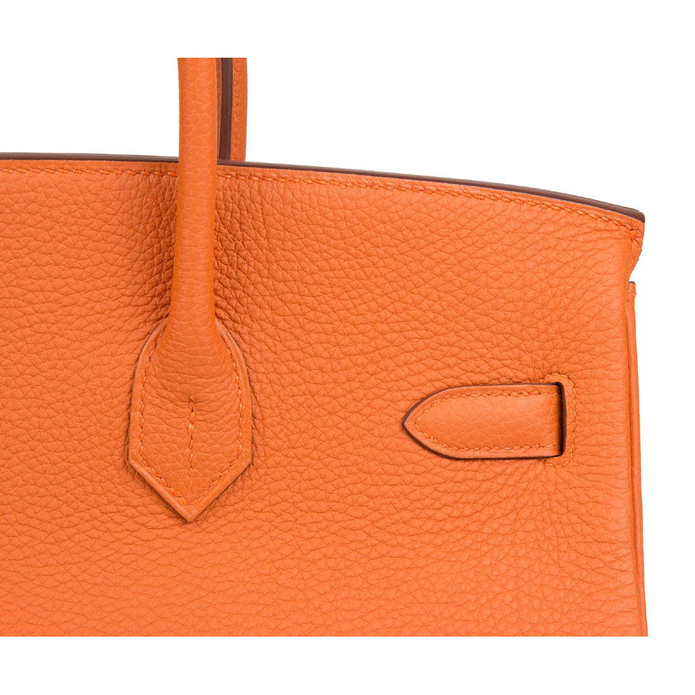 Hermes Birkin Orange 35cm Togo Palladium H027768CKT3: Image 4