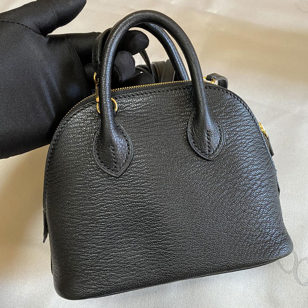 Hermes Mini Bolide Bag Black Evercolor H029812CK01: Image 1