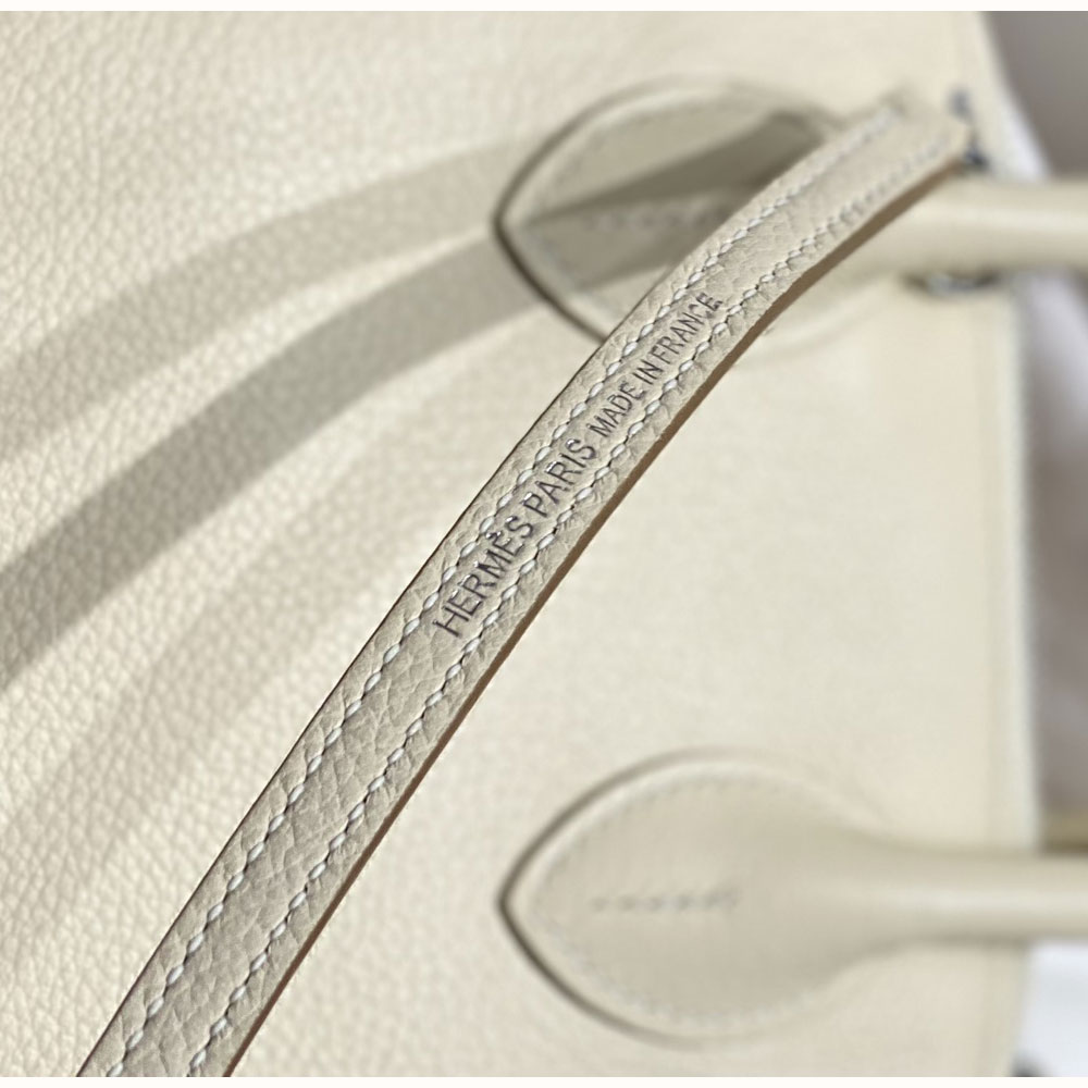 Hermes Mini Bolide Bag White Evercolor H029812CK05: Image 4