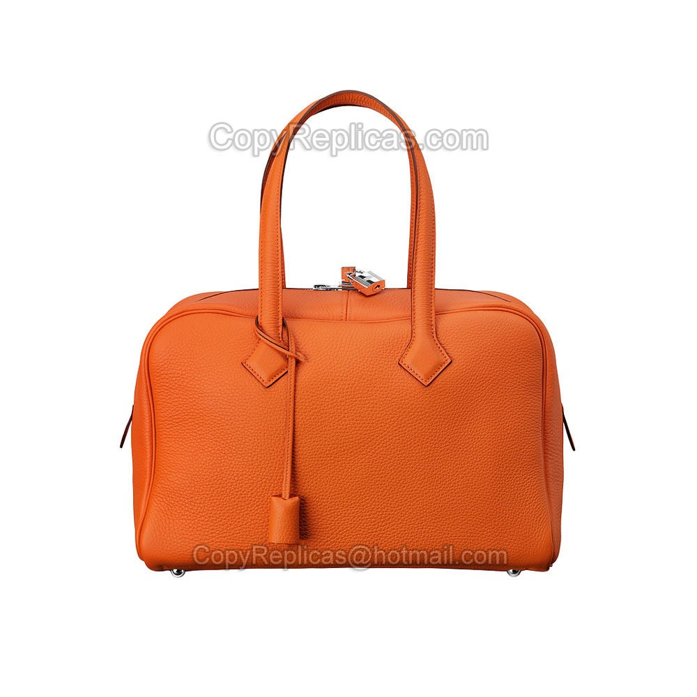 Hermes Victoria II 35 tote bag 35Fire orange H050021CK9J: Image 1