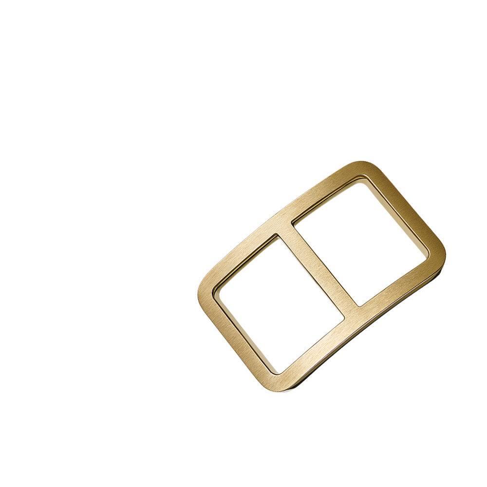 Hermes 32mm mens buckle in permabrass gold H064542CUZ3: Image 1