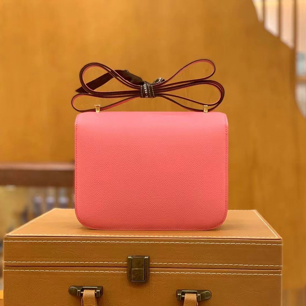 Hermes Constance III Mini Bag in Pink Epsom H082214CK07: Image 3