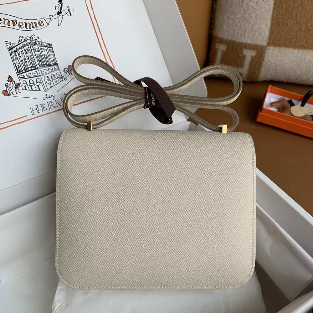 Hermes Constance III Mini Bag in White Epsom H082214CK09: Image 2