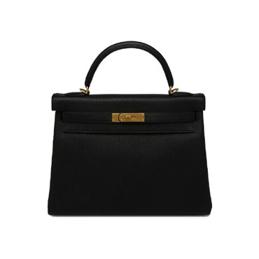 Hermes Kelly Black 32CM H027631CK79