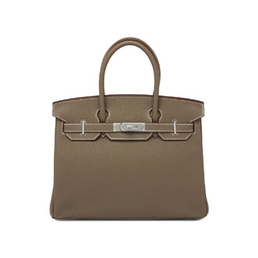 Hermes Birkin Etoupe 30cm H027767CK27