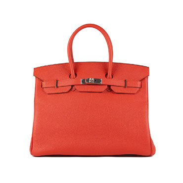 Hermes Birkin Capucine 35cm Togo Palladium H027768CAS5