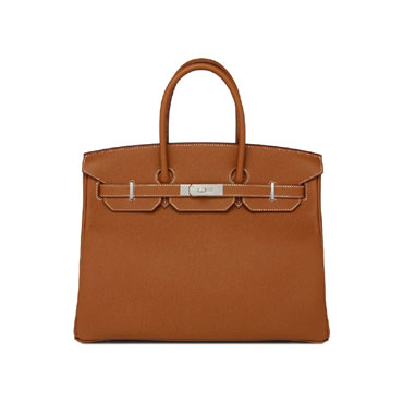 Hermes Birkin Gold 35cm Togo Palladium H027768CK27