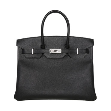 Hermes Birkin Black 35cm Epsom Palladium H027768CK99