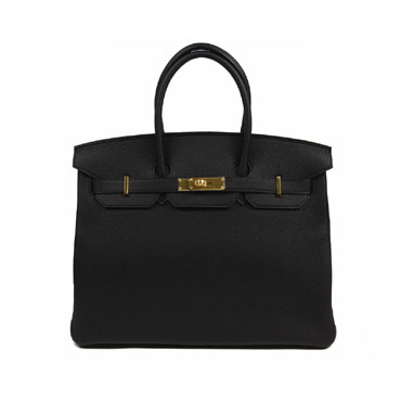 Hermes Birkin Black 35cm Togo Gold H027768CKE9