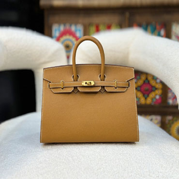 Hermes 25cm Birkin Bag in Brown Epsom H041344C002