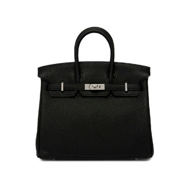 Hermes 25cm Black Togo Birkin Bag H041345CK89