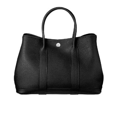 Hermes Garden Party 30 TPM Bag Black negonda H051568CK89