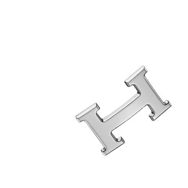 Hermes 5382 buckle with silver and palladium plated H064544CK05