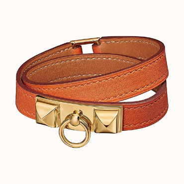 Hermes Rivale Double Tour bracelet H064644CC93