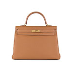 Hermes Kelly Bag Gold 35cm Togo Gold H027631CP37