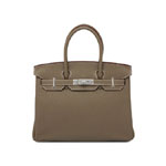 Hermes Birkin Etoupe 30cm H027767CK27