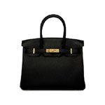 Hermes 30cm Black Togo Birkin Bag H027767CK89