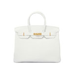 Hermes Birkin White Clemence Gold H027768CK80