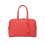 Hermes Victoria II 35 tote bag 35Peony red H050021CK2R