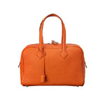 Hermes Victoria II 35 tote bag 35Fire orange H050021CK9J