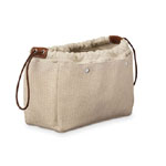 Hermes Fourbi 25 insert Natural canvas and fauve barenia calfskin H063913CKAA