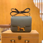 Hermes Constance III Mini Bag in Grey Epsom H082214CK06