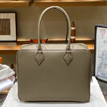 Hermes Plume 32 Briefcase Grey Swift H083082C001