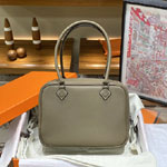 Hermes Plume 20 Bag Grey Swift H083082C007