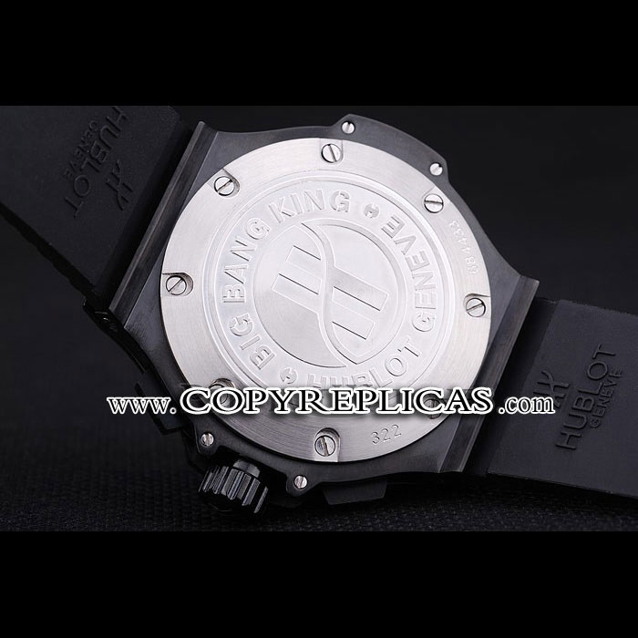 Hublot Big Bang King Black Strap Black Dial Watch HB6230: Image 4