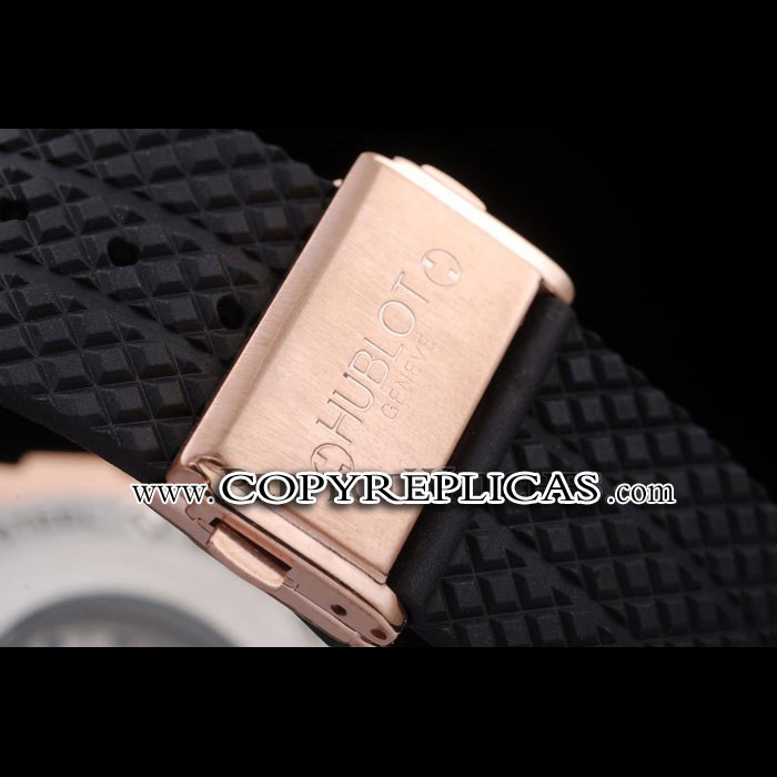 Hublot King Power Tourbillon Black Strap Gold Dial HB6258: Image 4