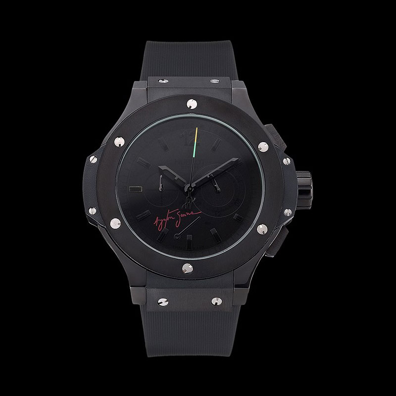 Hublot Limited Edition Ayrton Senna 2009 Black Dial Watch HB6264: Image 1